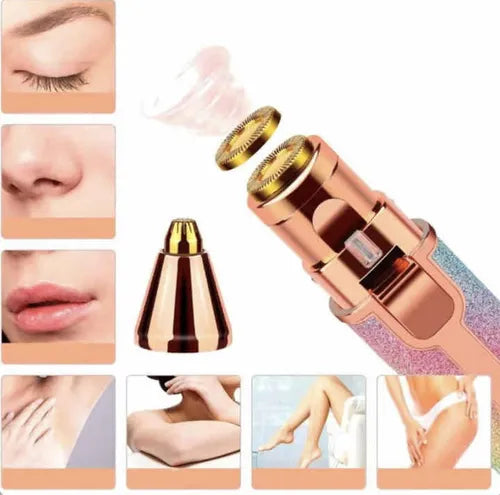 Depilador facial y de cejas 2en1